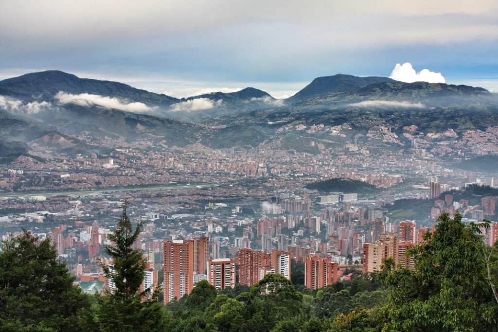 Vista de Medellín