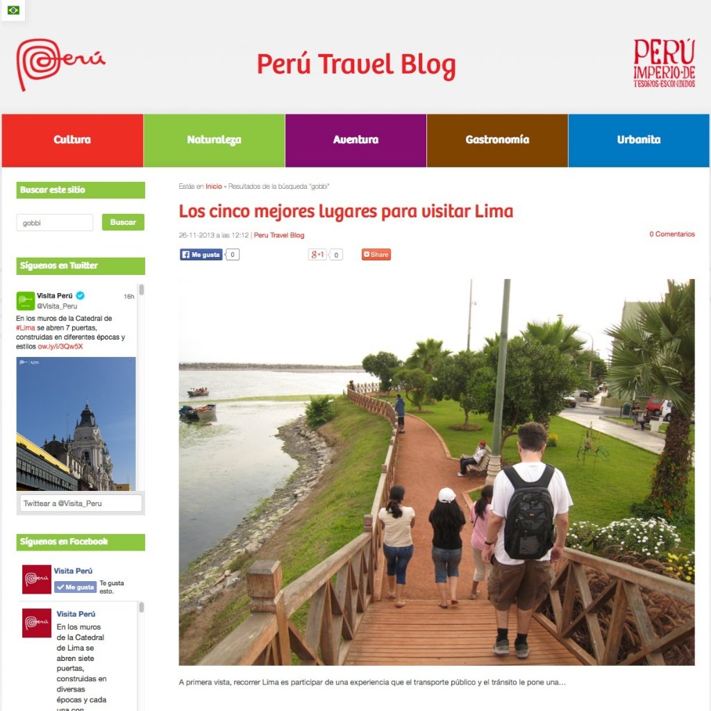 Los cinco mejores lugares para visitar Lima y La experiencia Iquitos, en el blog oficial de turismo de Perú