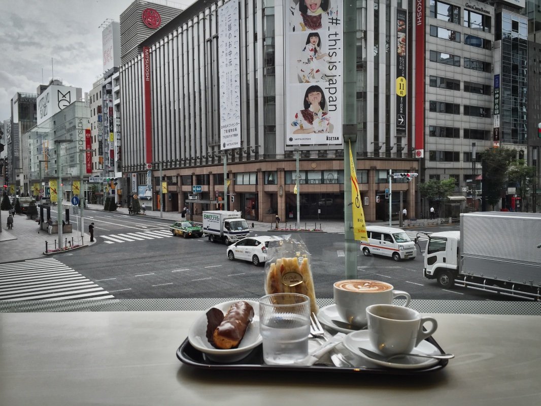 Tokio: Doutor café en Ginza