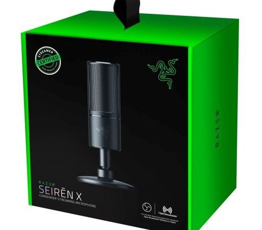 Razer Seiren X, un micrófono para podcasters