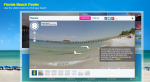 Playas de Florida en Google Street View