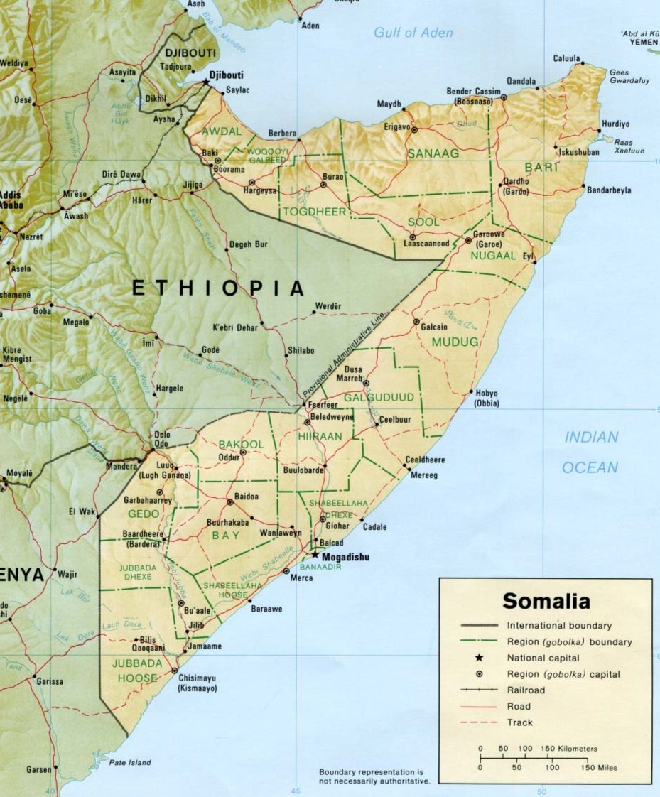 Somalia, el país del turismo cero